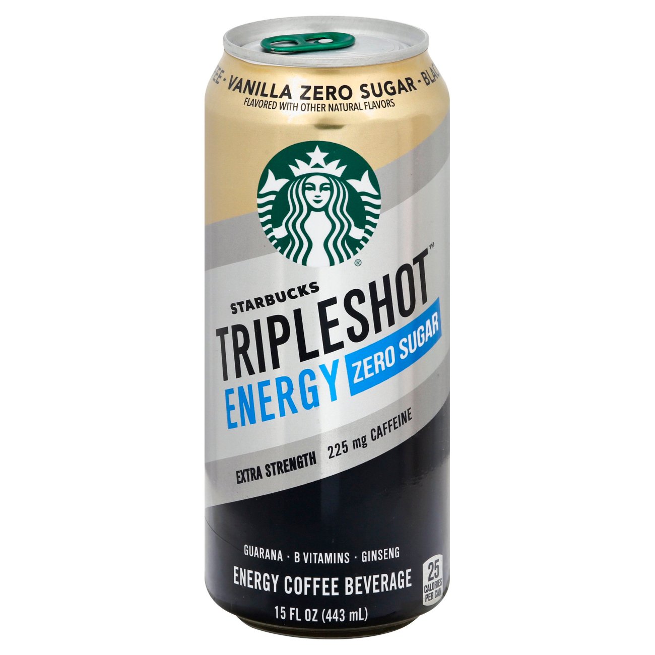 Starbucks Tripleshot Energy Zero Sugar Vanilla Black Coffee Shop