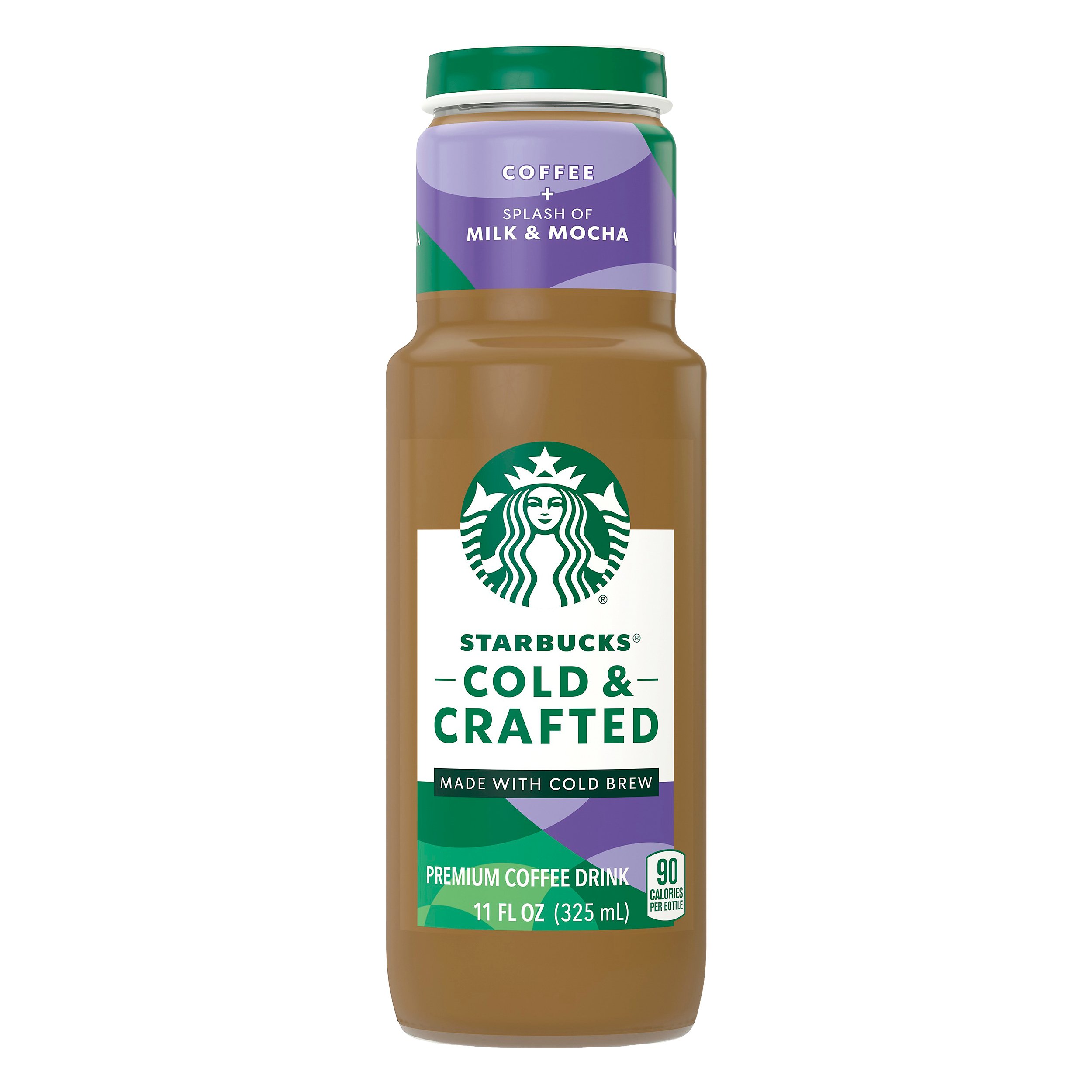 Starbucks Cold & Crafted Splash of Milk & Mocha Coffee Drink Shop
