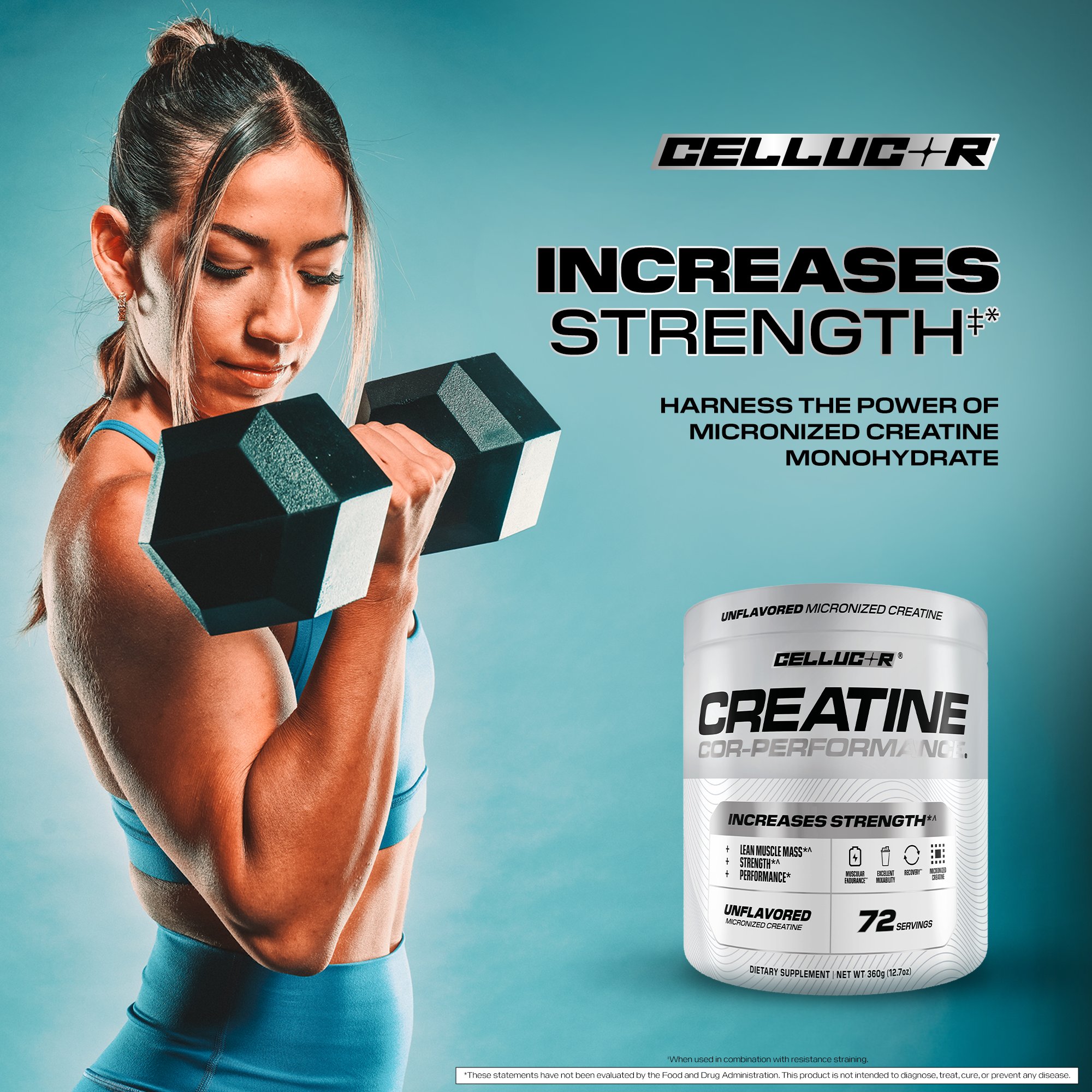 Cellucor COR-Performance Creatine - Unflavored - Shop Diet & fitness at H-E-B
