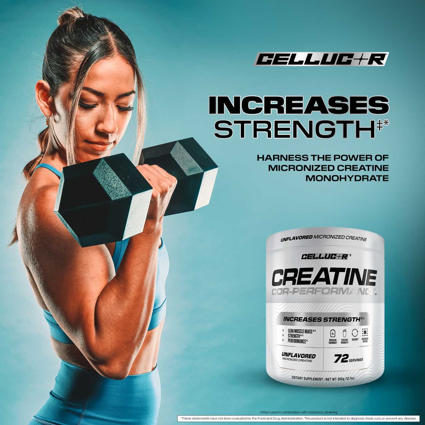Cellucor COR-Performance Creatine - Unflavored; image 4 of 6