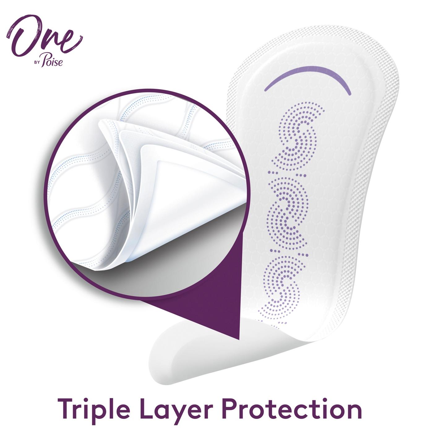 One by Poise Panty Liners 2 in 1 Period and Bladder Leaks Pantiliners