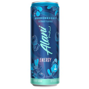 Alani Nu Zero Sugar Energy Drink - Breezeberry, 12 oz
