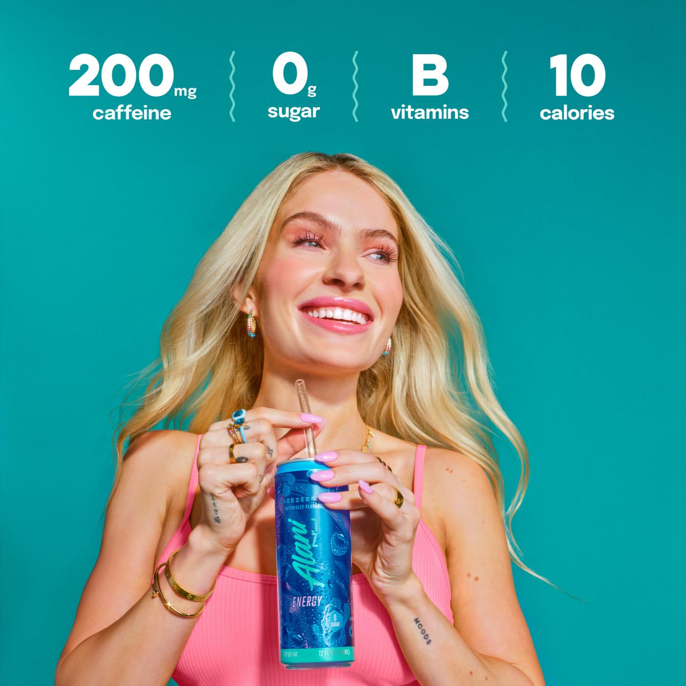 Alani Nu Zero Sugar Energy Drink - Breezeberry; image 2 of 8