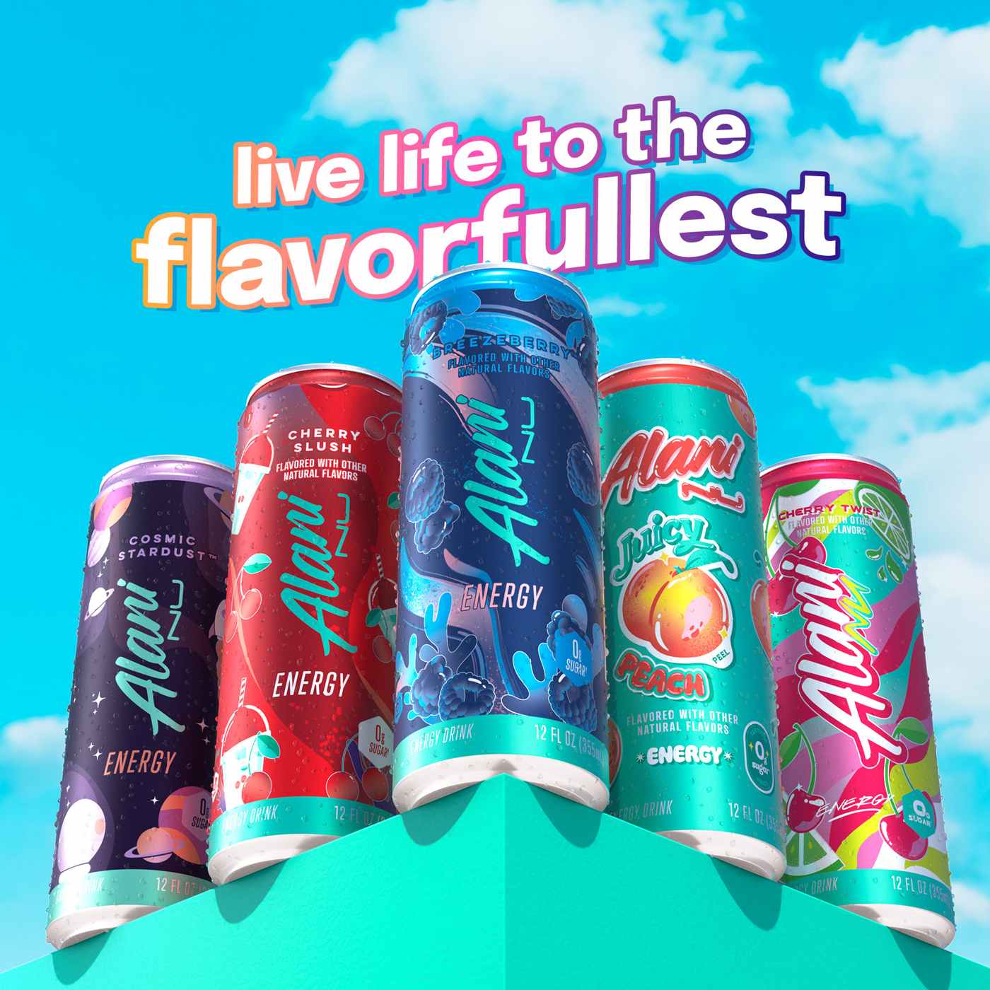 Alani Nu Zero Sugar Energy Drink - Breezeberry; image 5 of 8