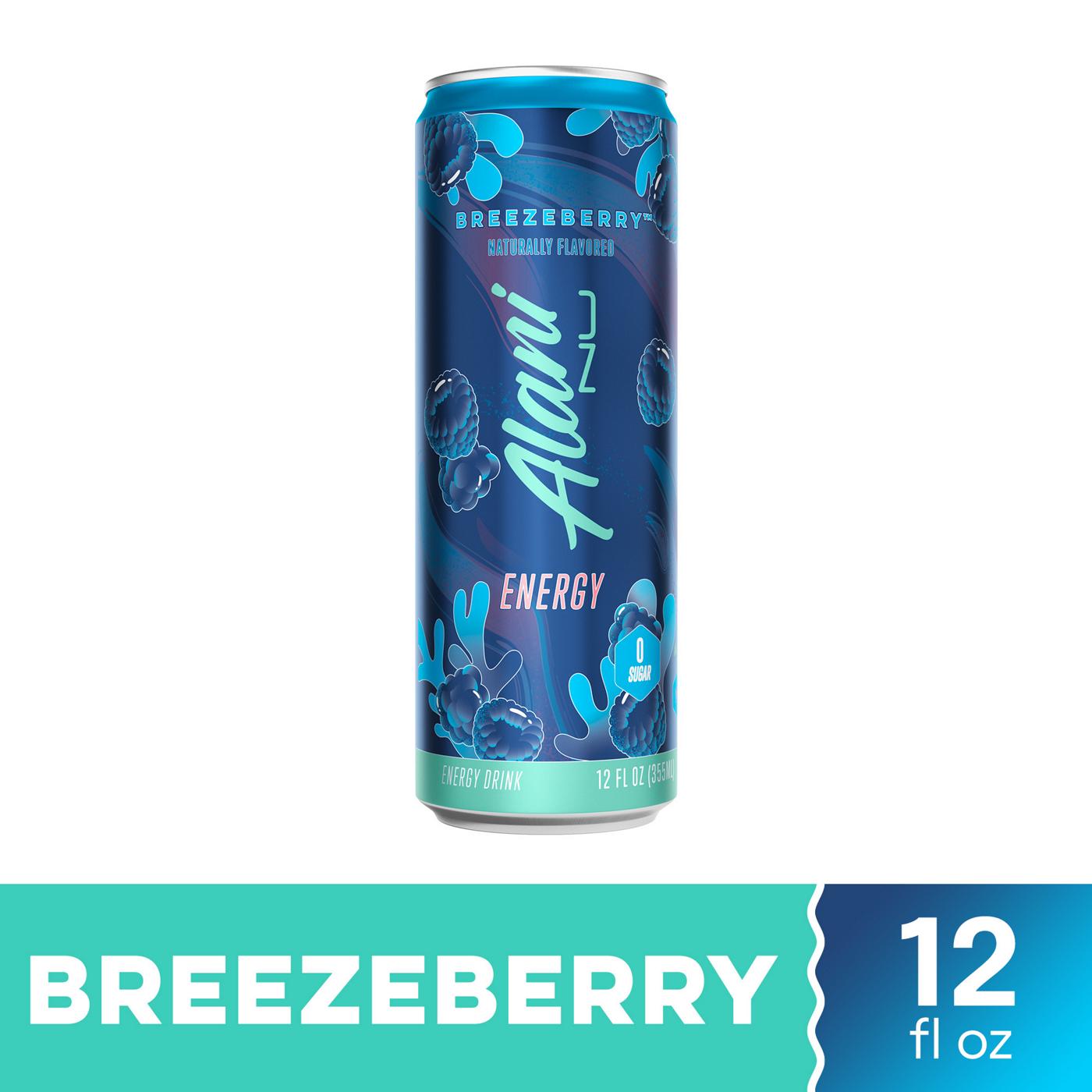 Alani Nu Zero Sugar Energy Drink - Breezeberry; image 7 of 8