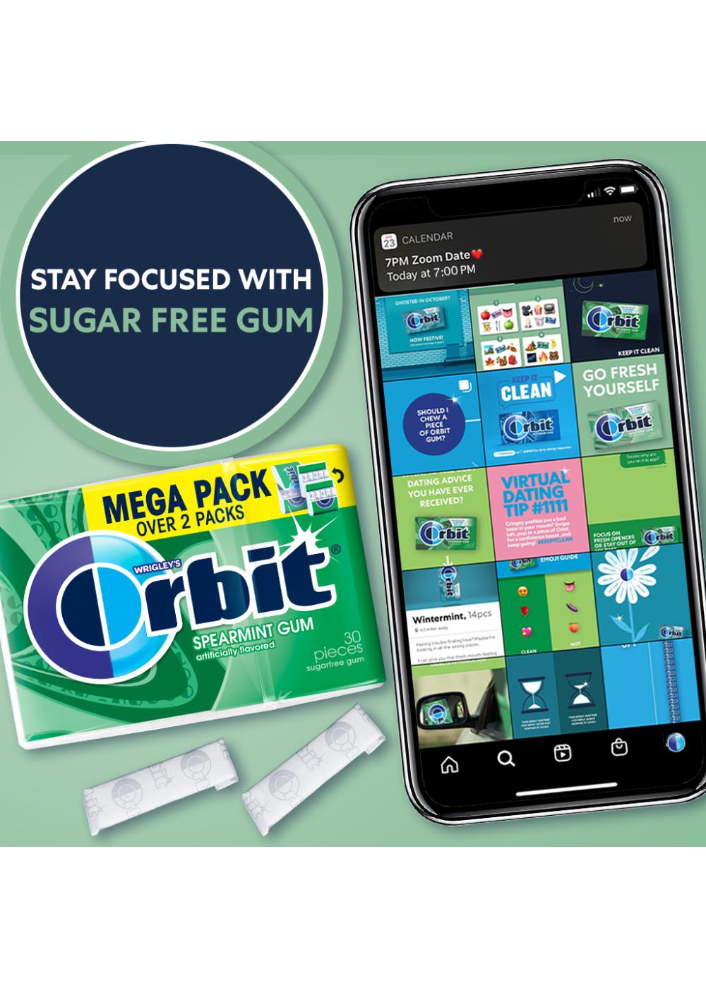 Orbit Sugarfree Chewing Gum Mega Pack - Spearmint; image 6 of 8