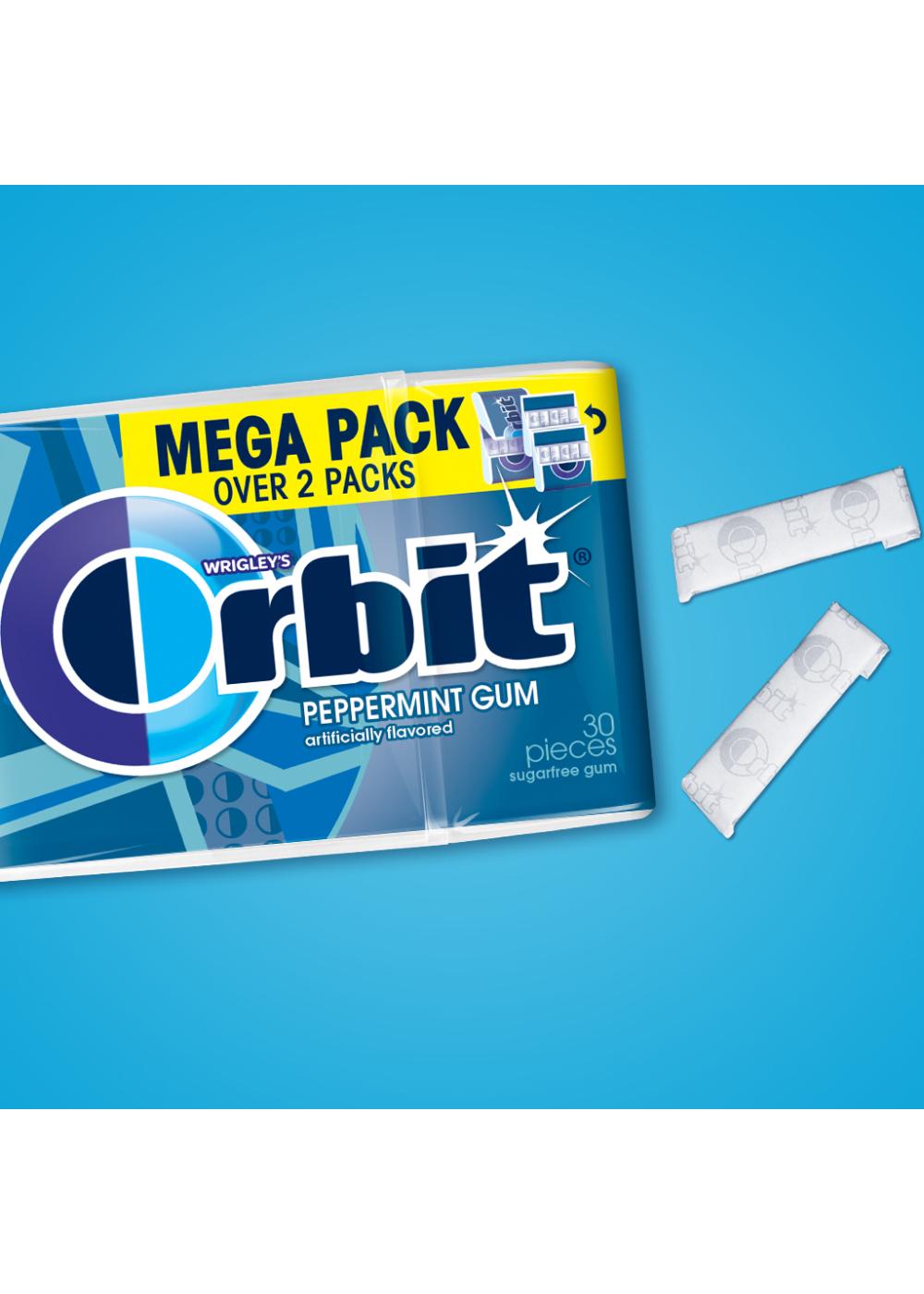Orbit Peppermint Sugar Free Chewing Gum Mega Pack; image 4 of 8