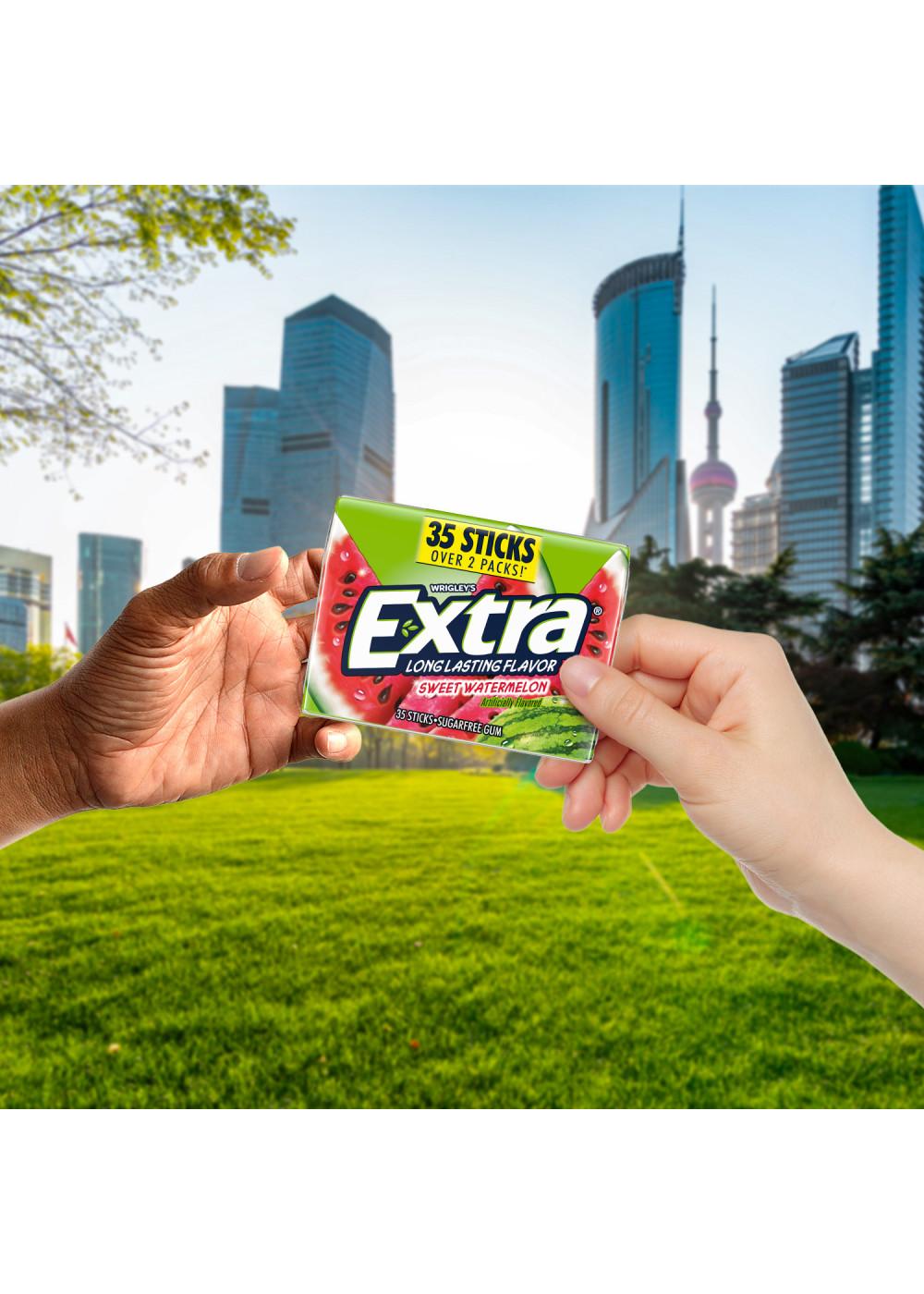 Extra Sweet Watermelon Sugar Free Chewing Gum - Mega Pack; image 2 of 5