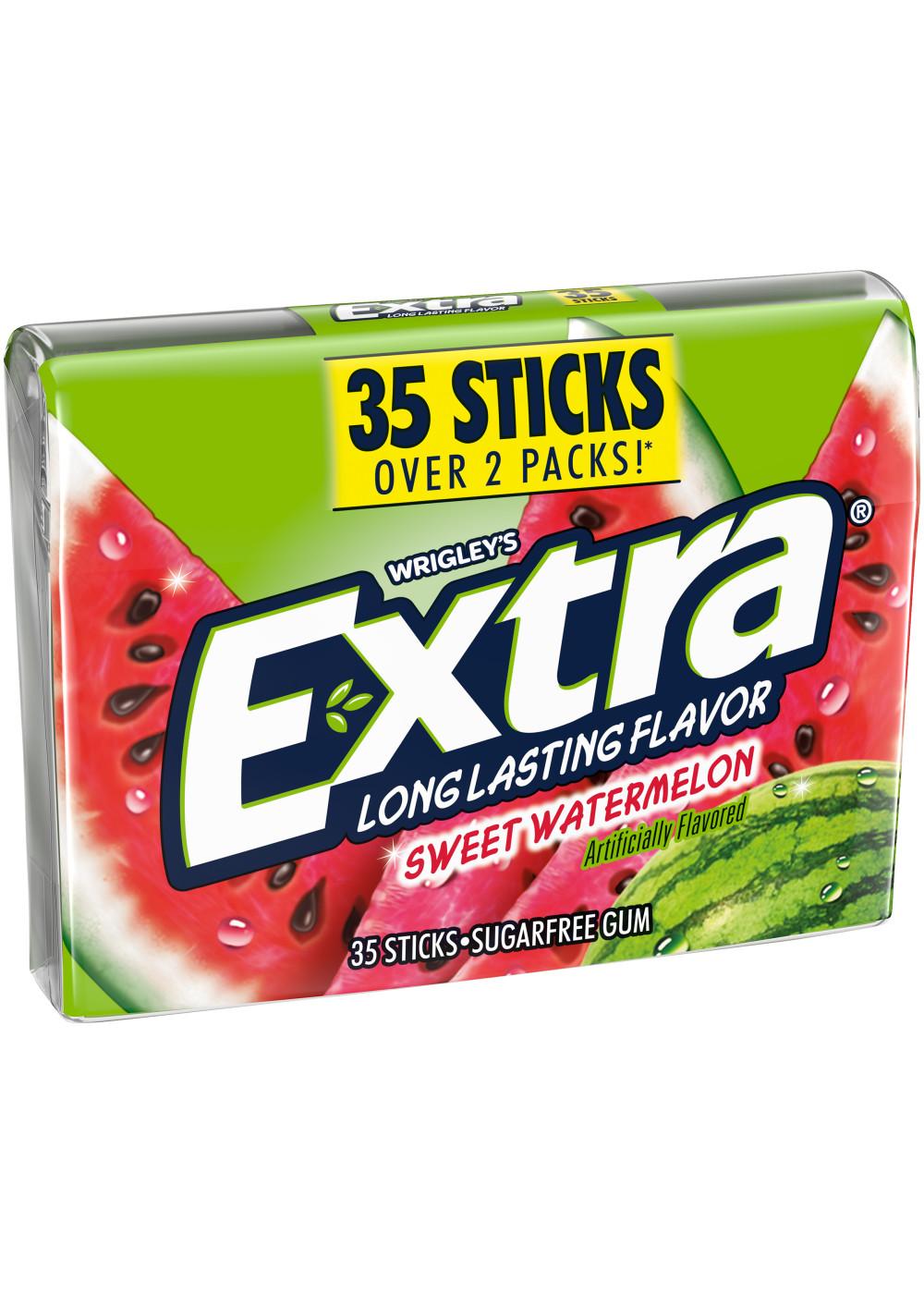 Extra Sweet Watermelon Sugar Free Chewing Gum - Mega Pack; image 1 of 5