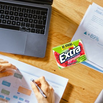 Extra Sweet Watermelon Sugar Free Chewing Gum - Mega Pack, 35 pc