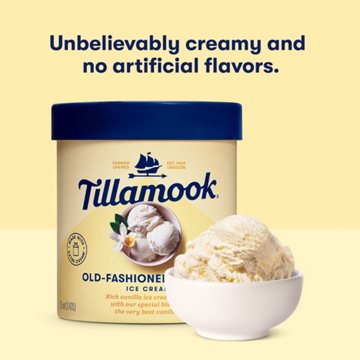 Tillamook Old Fashioned Vanilla Ice Cream
