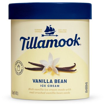 Tillamook Vanilla Bean Ice Cream, 1.5 qt