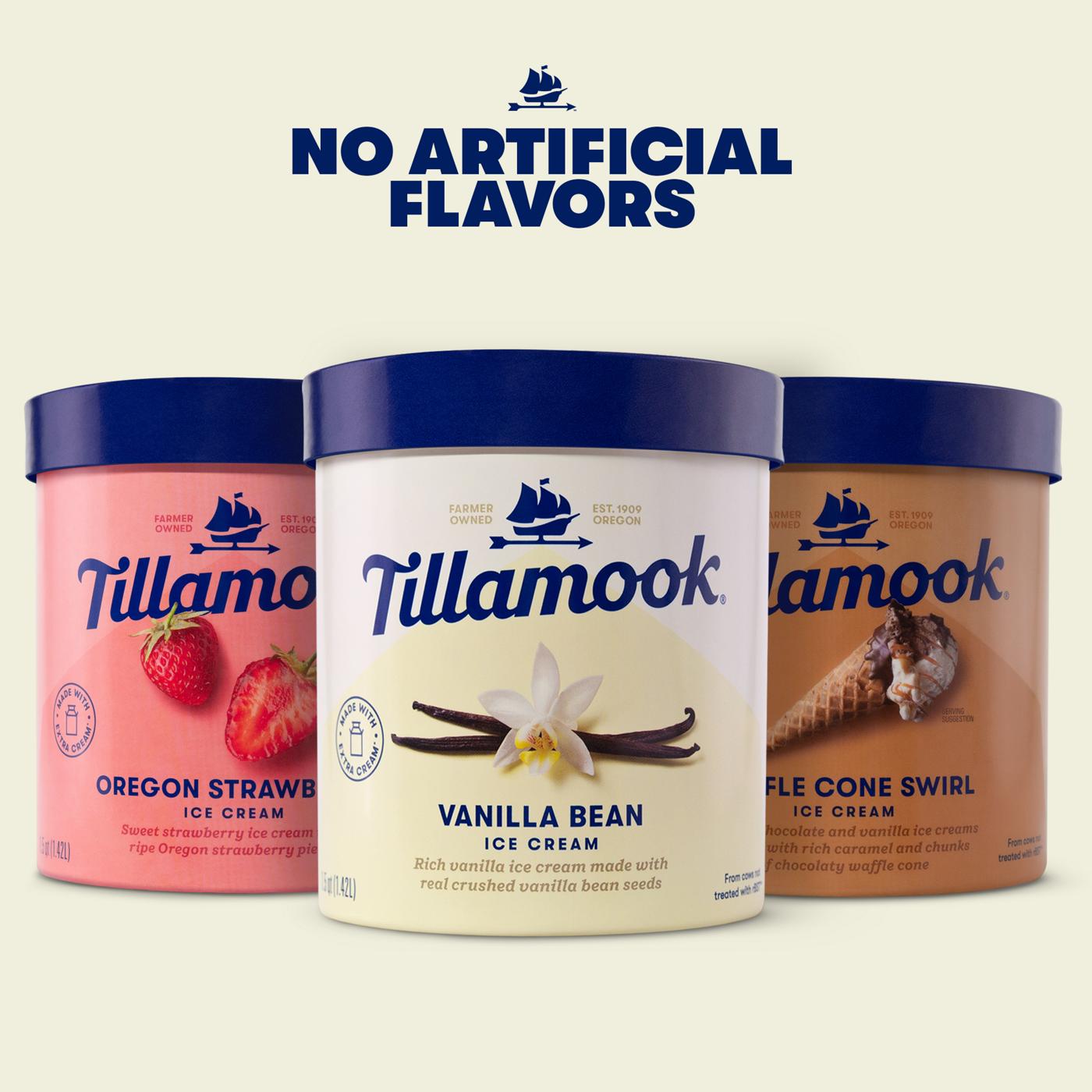 Tillamook Vanilla Bean Ice Cream; image 5 of 5