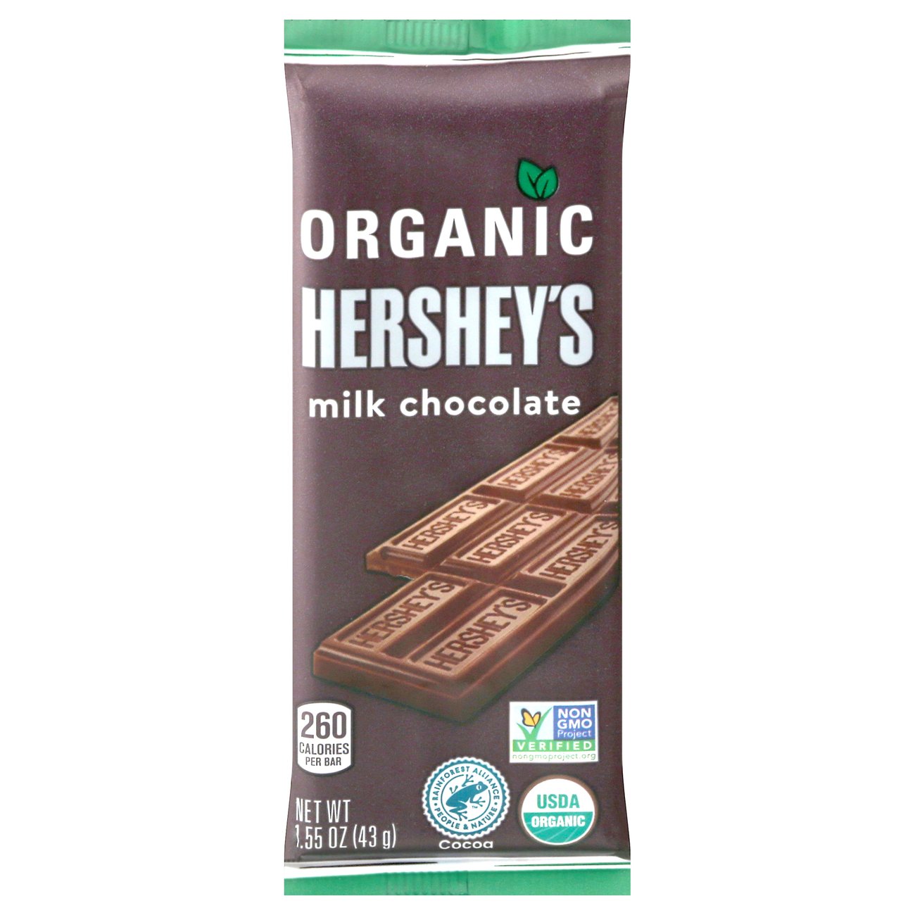 Hershey's Organic Milk Chocolate Candy Bar Shop Candy at HEB
