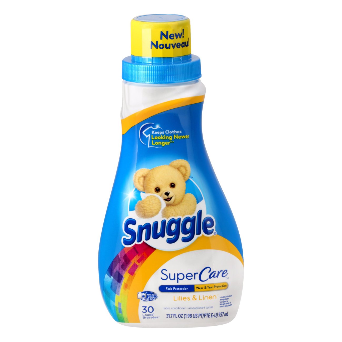 Snuggle Super Care Lilies & Linen Liquid Fabric Softener 30 Loads ...