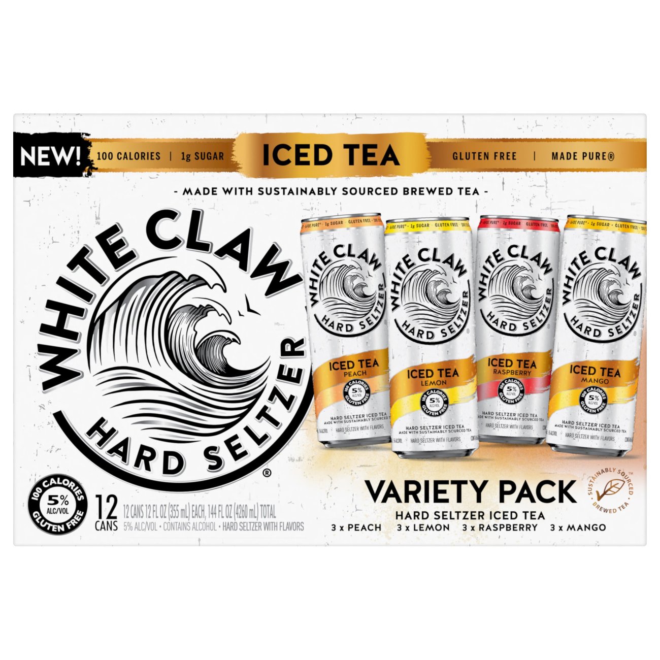 Quench Your Thirst With White Claw Refresher Iced Tea: A Refreshing Twist On Summer