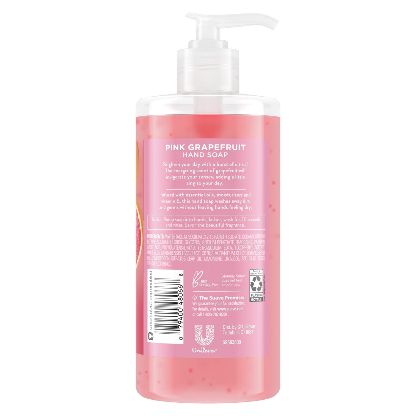 Suave Liquid Hand Wash Pink Grapefruit Shop Hand & bar soap at HEB