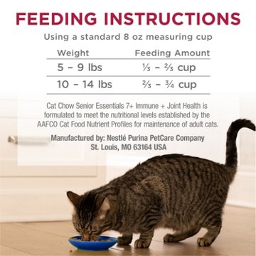 Cat Chow Purina Healthy Aging 7+ Senior Dry Cat Food - Chicken