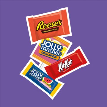 Reese's, Kit Kat & Jolly Rancher Assorted Snack Size Candy - Party Pack