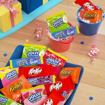 Reese's, Kit Kat & Jolly Rancher Assorted Snack Size Candy - Party Pack