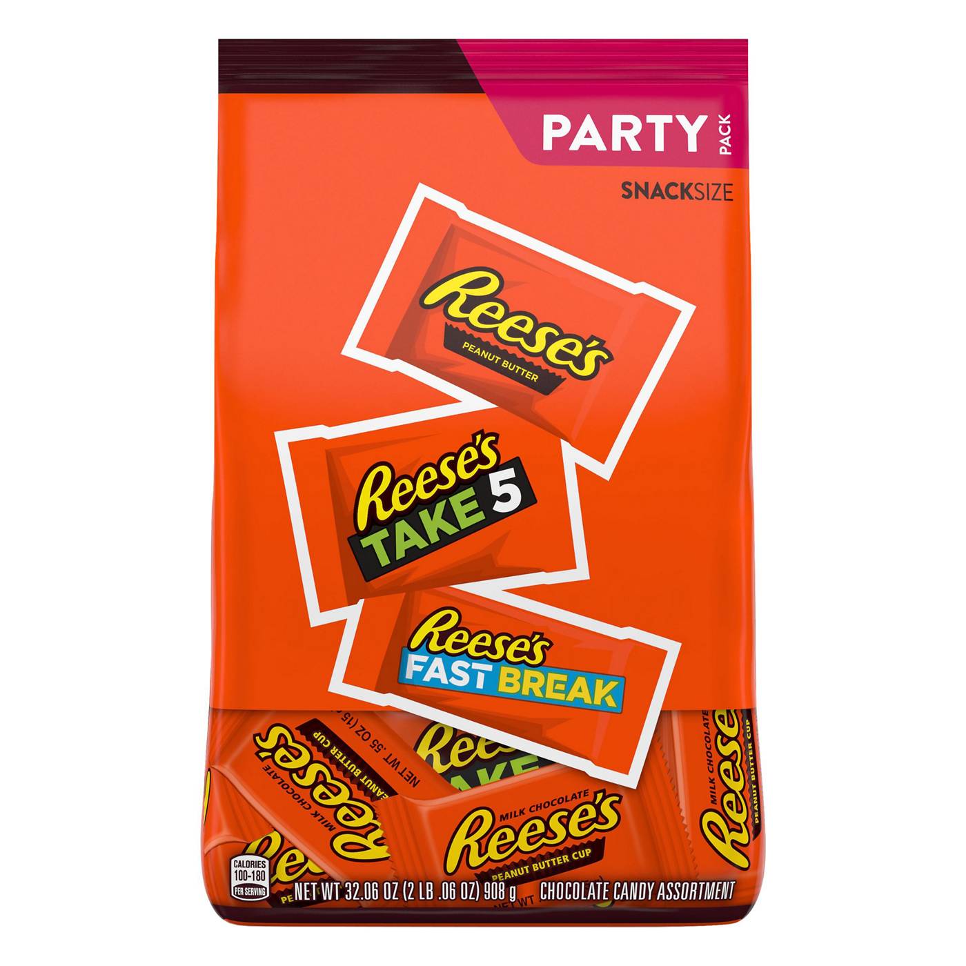 Reese's Assorted Chocolate & Peanut Butter Snack Size Candy - Party Pack; image 1 of 2