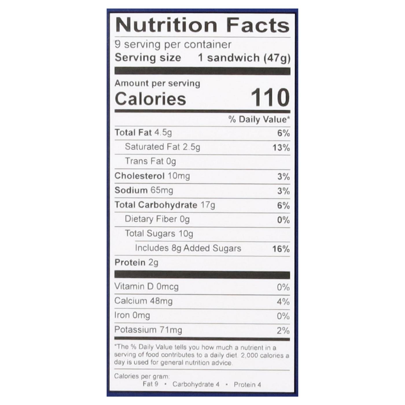 FatBoy Juniors Premium Vanilla Ice Cream Sandwiches; image 2 of 4