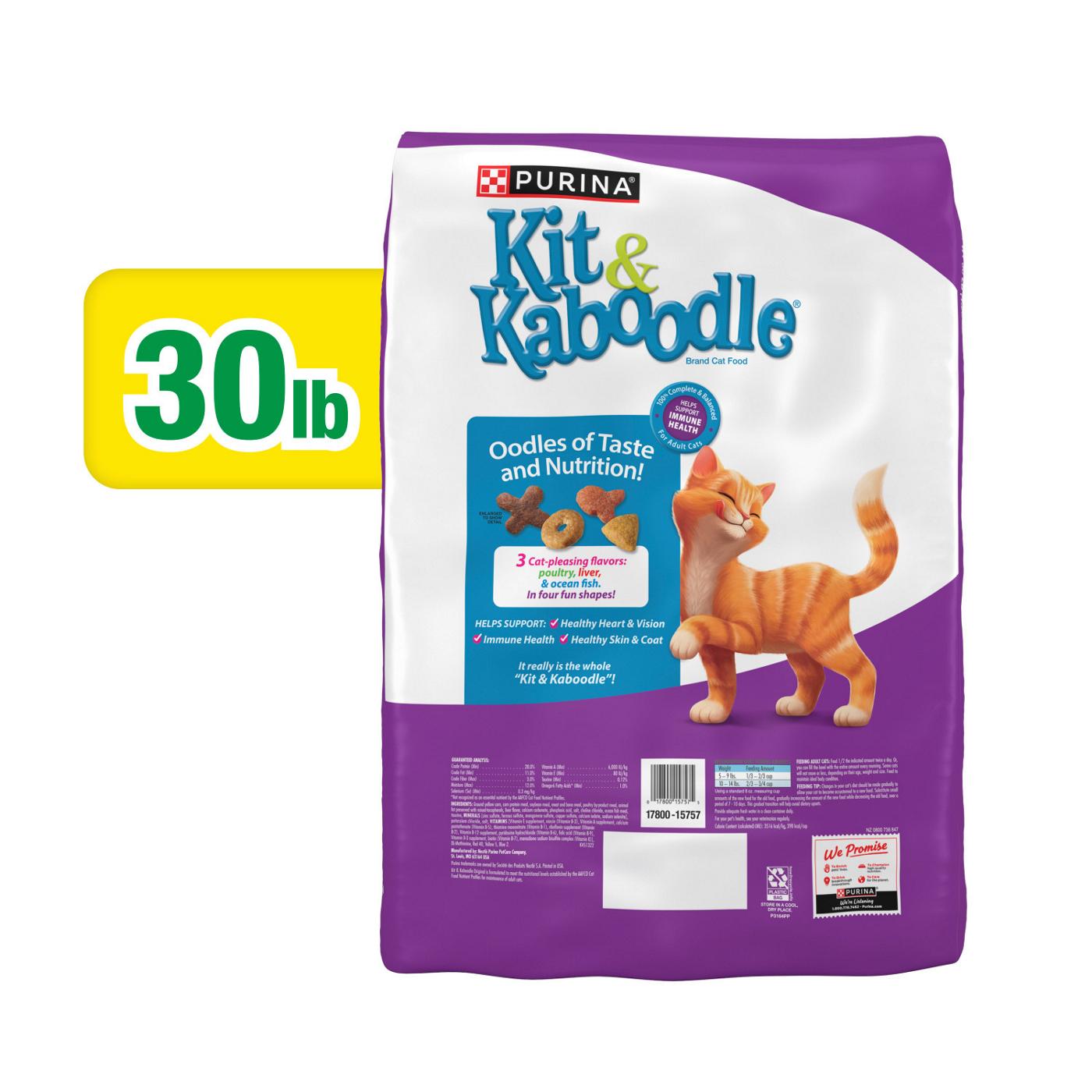 Kit & Kaboodle Purina Kit and Kaboodle Dry Cat Food Original Poultry