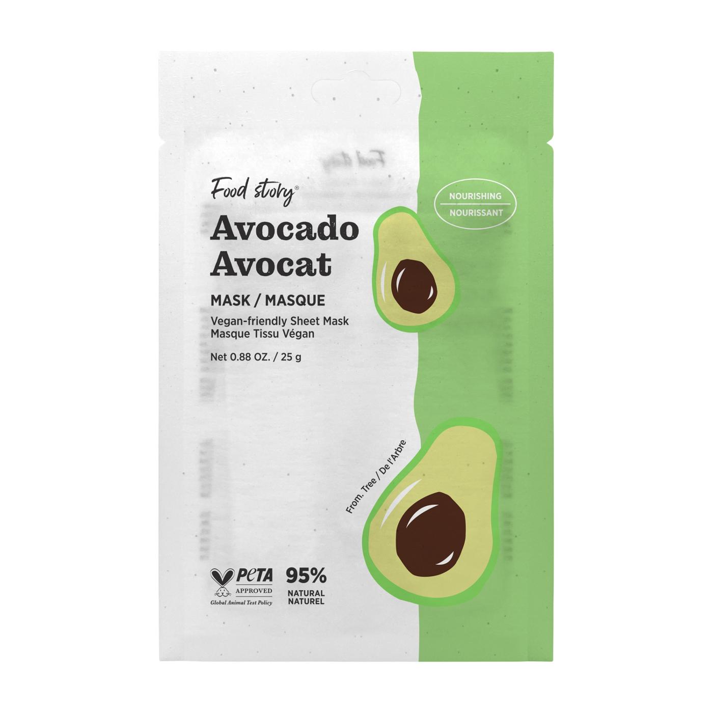 Soo'AE Food Story Avocado Mask; image 1 of 2