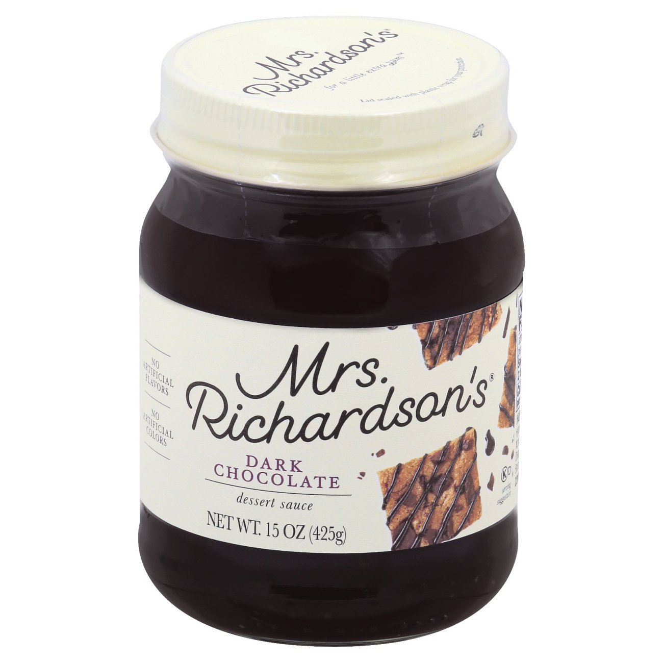 Mrs. Richardson's Dark Chocolate Dessert Sauce, 15 oz | Central
