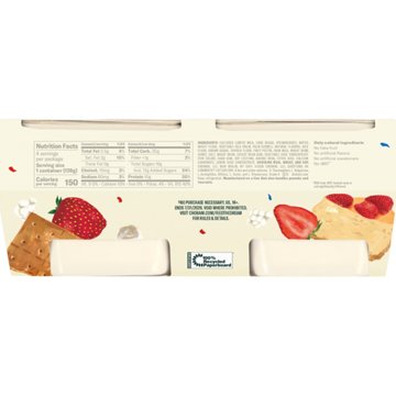 Chobani Flip Low-Fat Strawberry Cheesecake Greek Yogurt