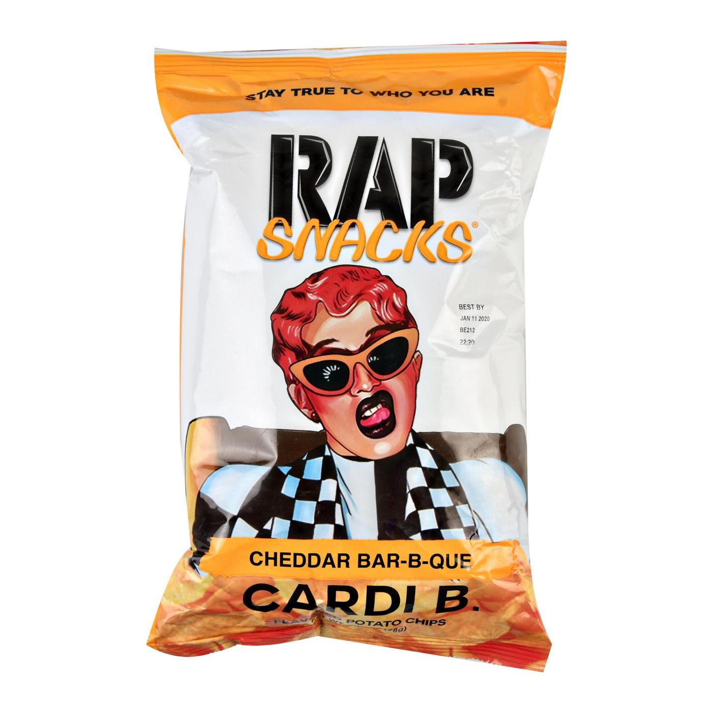 Rap Snacks Cardi B Cheddar BBQ Potato Chips; image 1 of 5