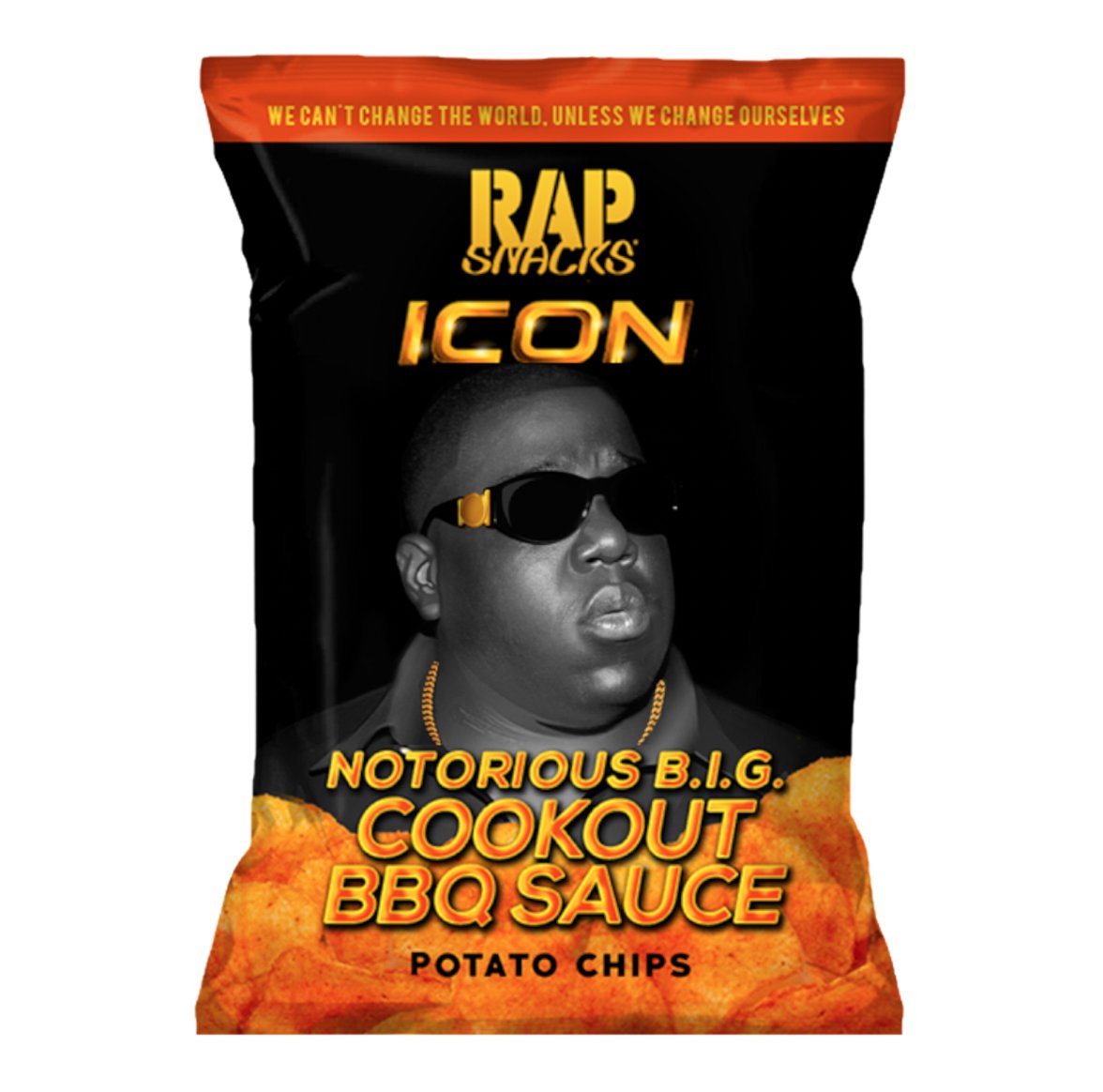 Rap Snacks Notorious B.I.G. Cookout BBQ Sauce Potato Chips Shop Chips