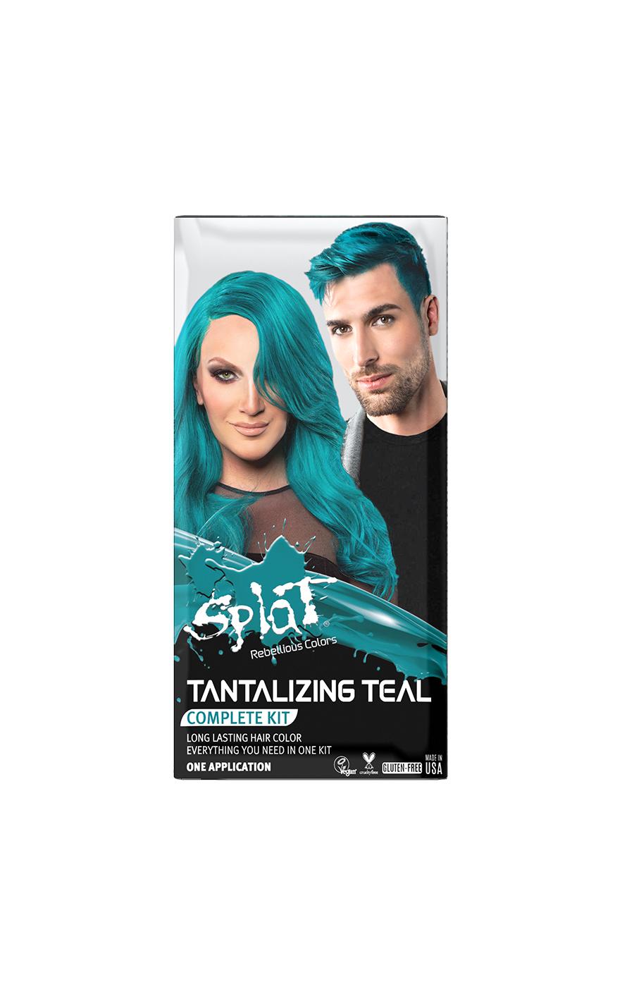 Splat Tantalizing Teal Hair Color Kit; image 1 of 5