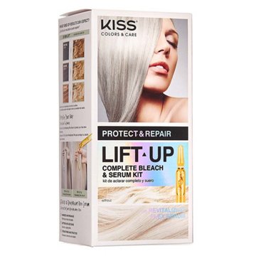 KISS Color & Care Lift-Up Protect & Repair Complete Bleach & Serum Kit