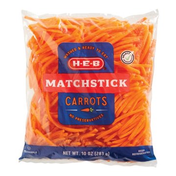 H-E-B Fresh Matchstick Carrots, 10 oz