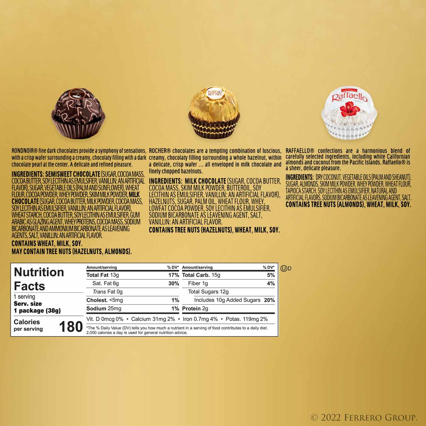 Ferrero Collection Fine Assorted Confections, 3 pc; image 5 of 5