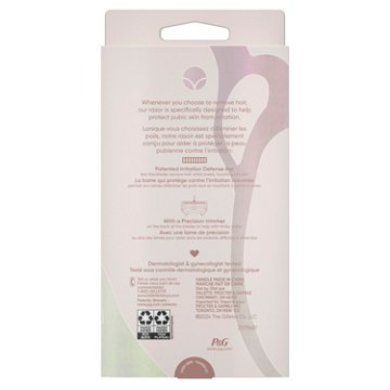 Gillette Venus Pubic Hair & Skin Razor + 2 Blade Refills