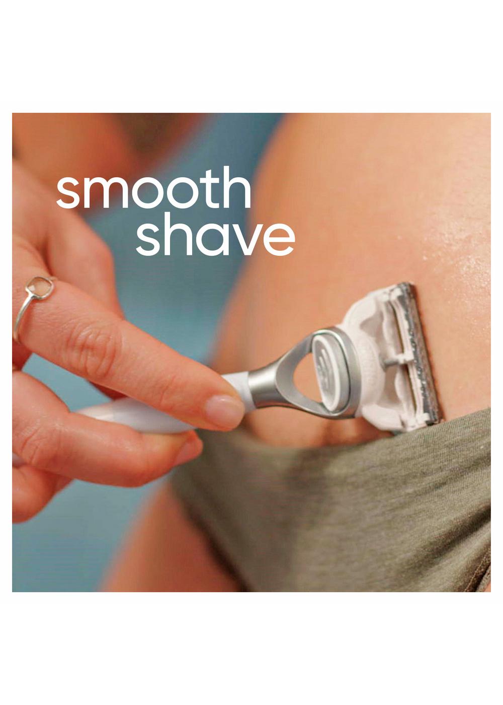 Gillette Venus Pubic Hair & Skin Razor + 2 Blade Refills; image 8 of 9