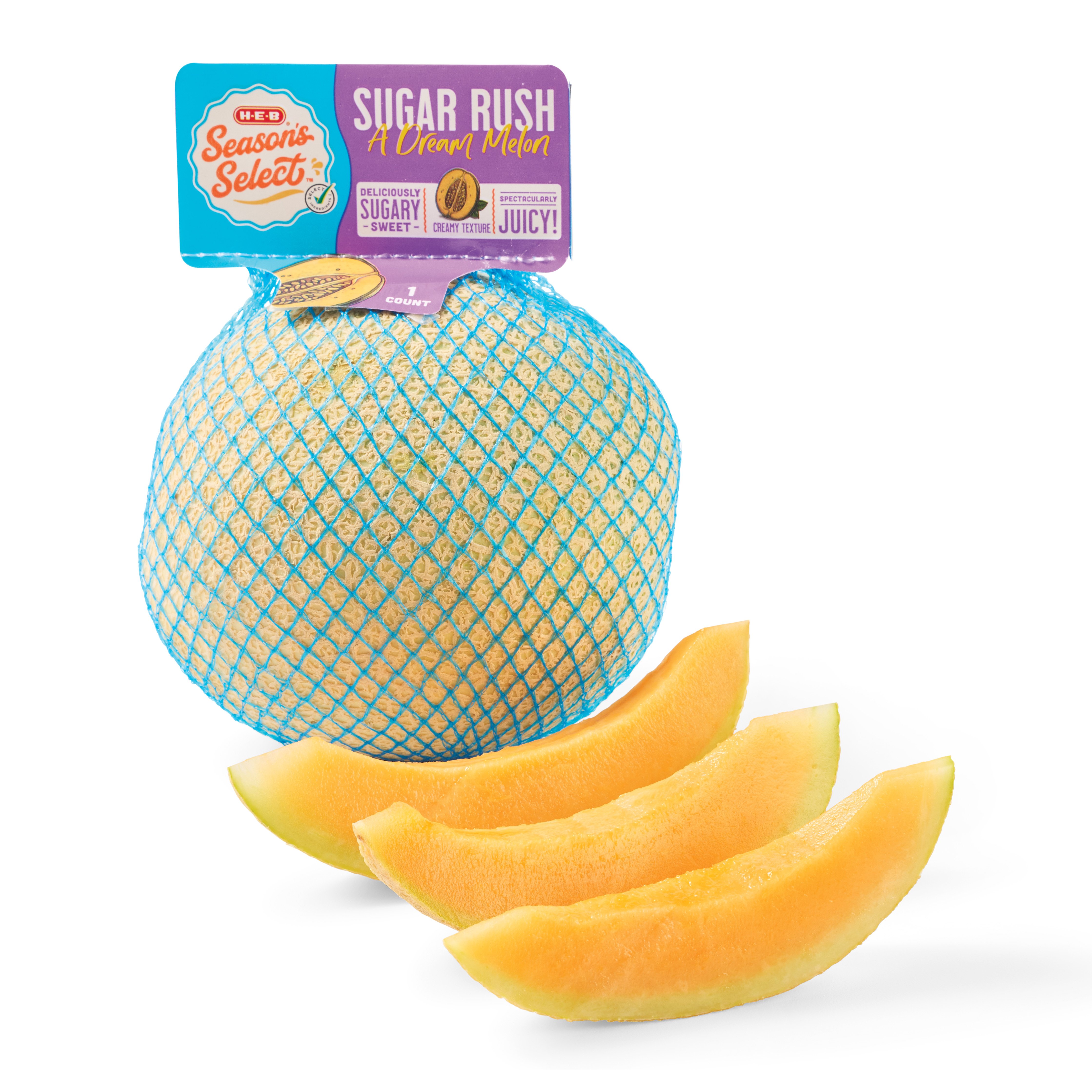 H-E-B Sugar Rush Dream Melon - Shop Fruit at H-E-B