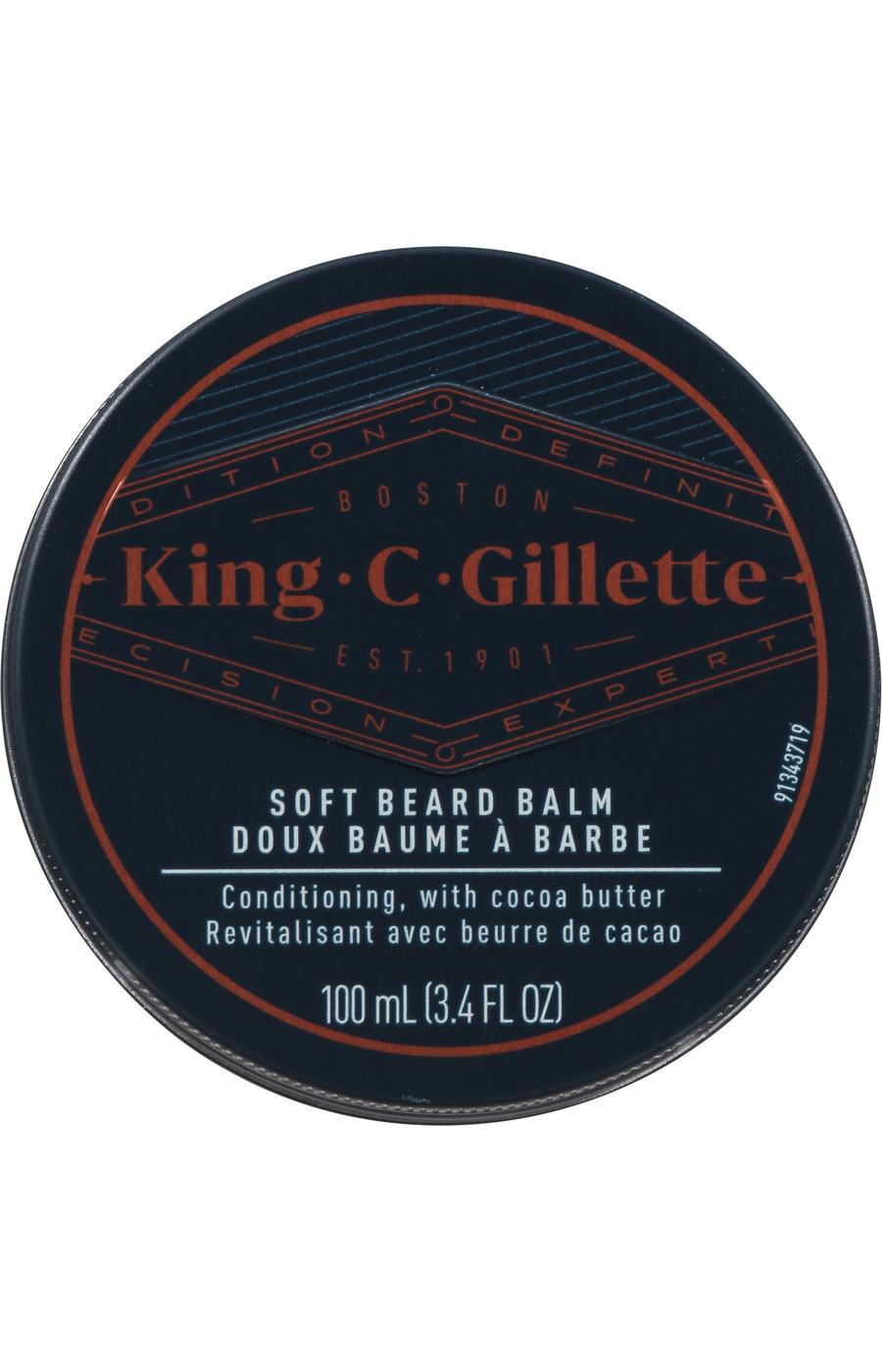 King C Gillette Soft Beard Balm Shop Beard care at HEB