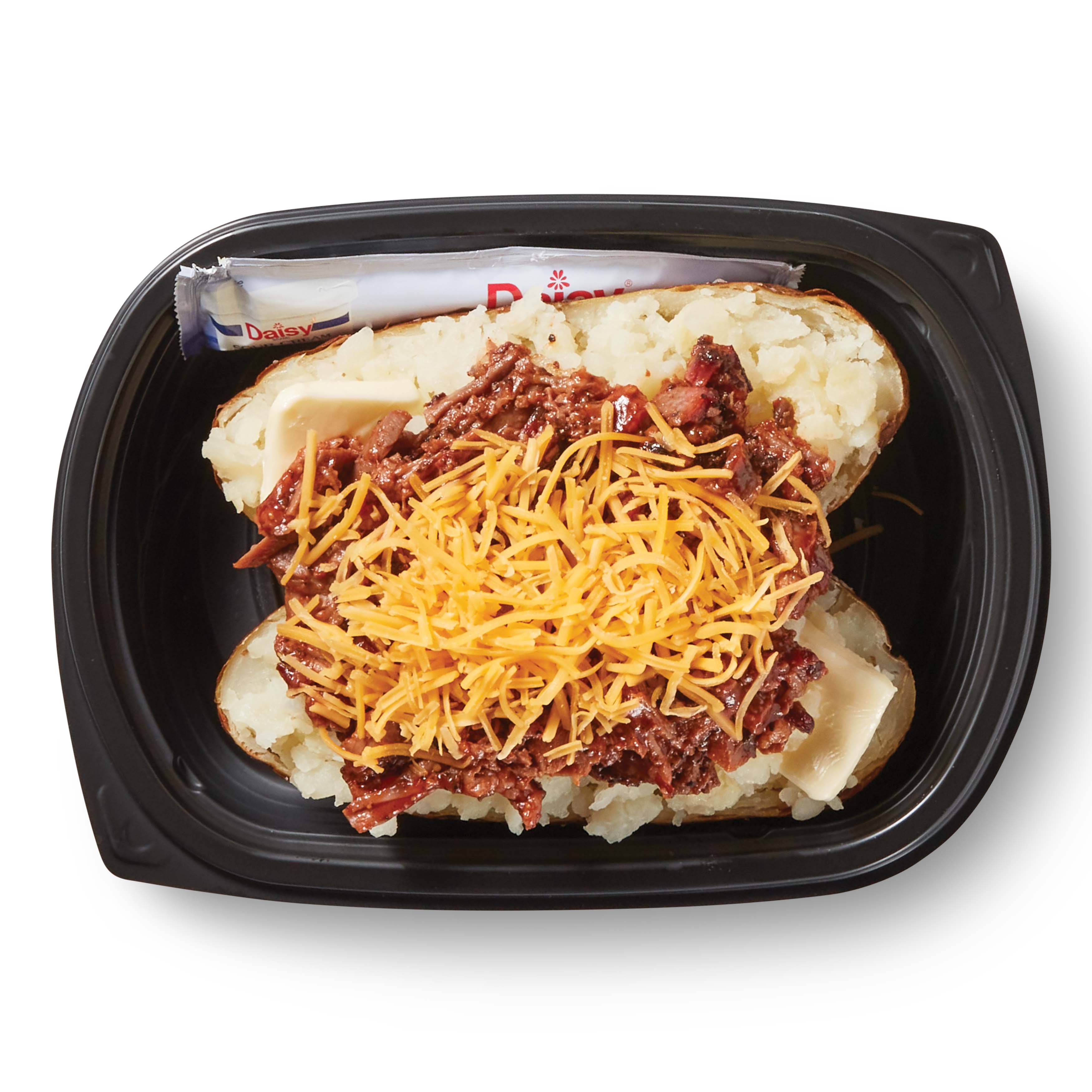 True Texas BBQ Loaded Baked Potato with Chopped Brisket (Sold Cold