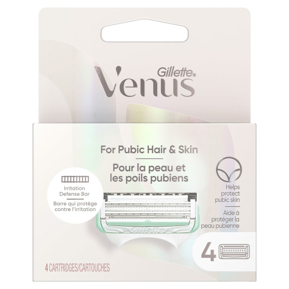 Gillette Venus Pubic Hair & Skin Razor Blade Refills Shop Razors