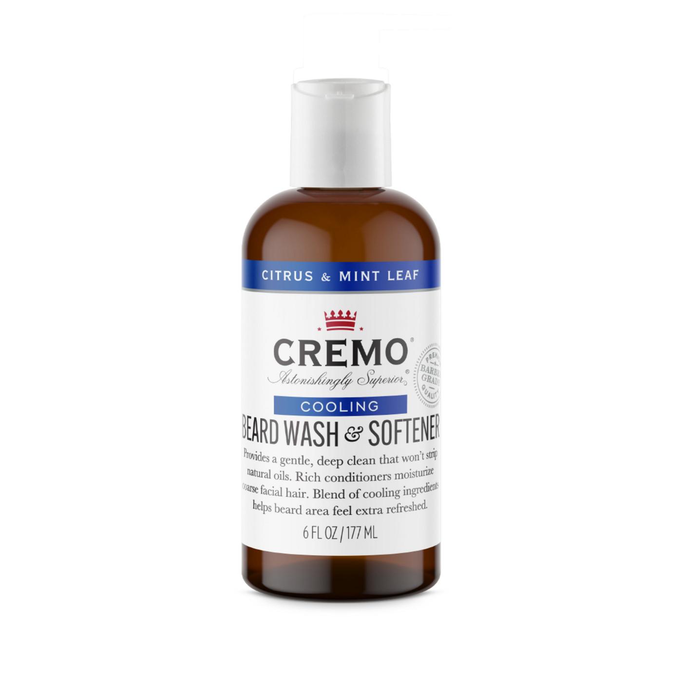 Cremo Beard Wash & Softener - Cooling; image 1 of 2