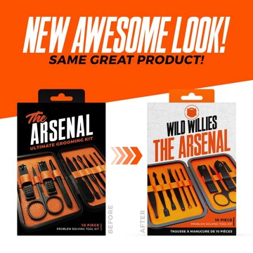 Wild Willies The Arsenal Men's Ultimate Grooming Kit