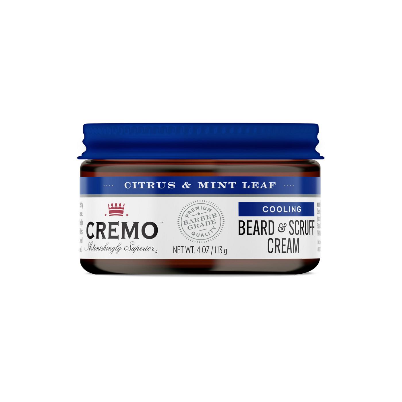 Cremo Cooling Beard & Scruff Cream - Citrus & Mint Leaf; image 2 of 3