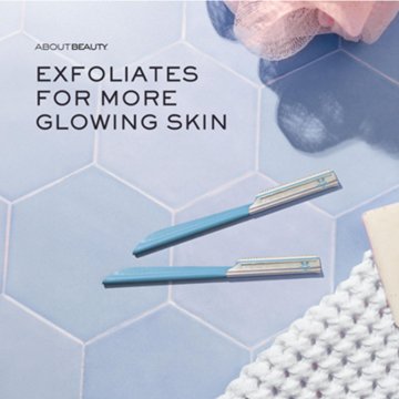 About Beauty Pro-Premium Professional Facial Razors, 3 ct