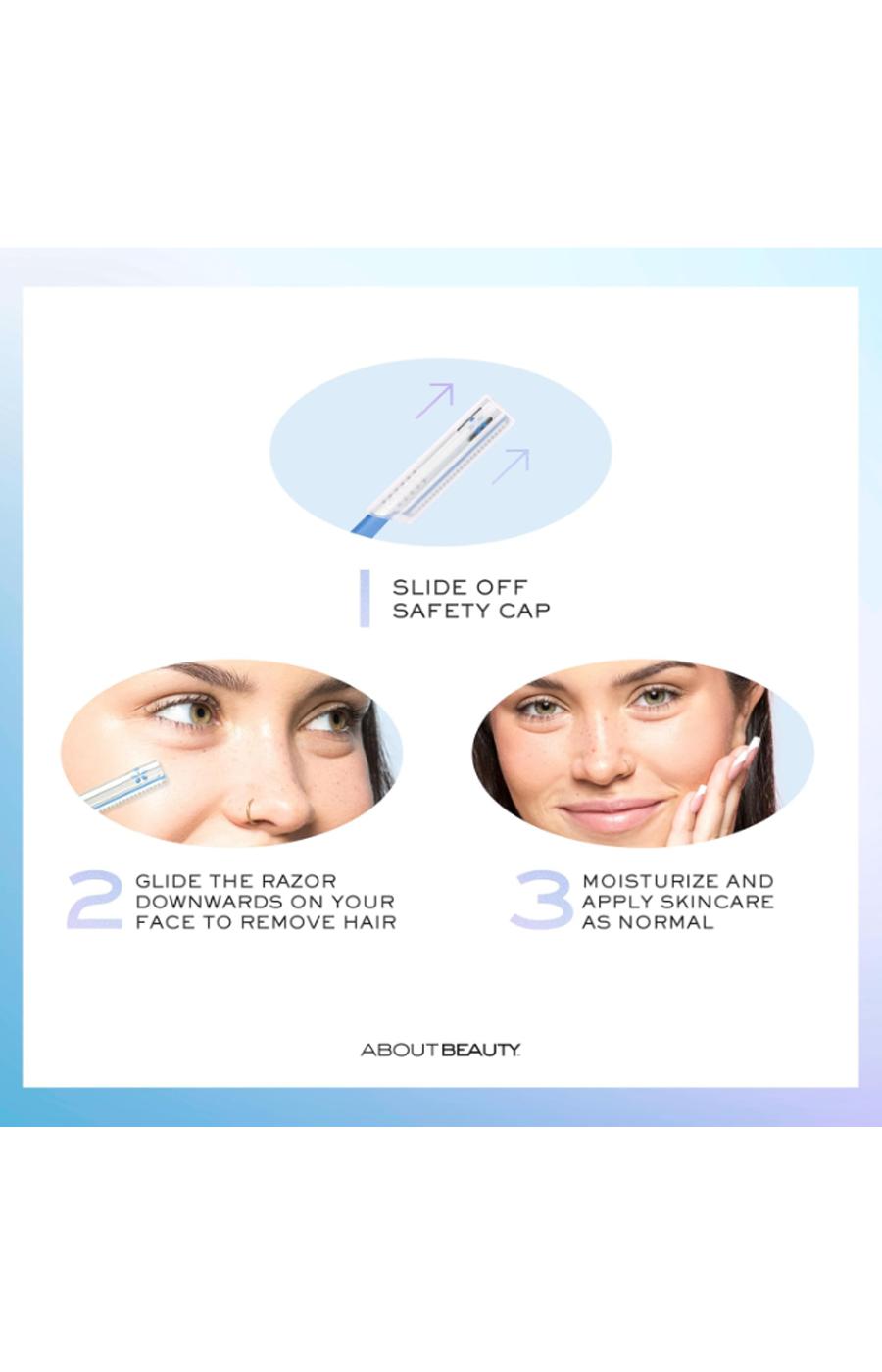 About Beauty Pro-Premium Professional Facial Razors; image 4 of 6