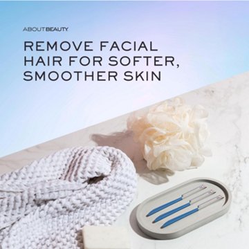 About Beauty Pro-Premium Professional Facial Razors, 3 ct