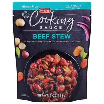H-E-B Cooking Sauce - Beef Stew, 9 oz