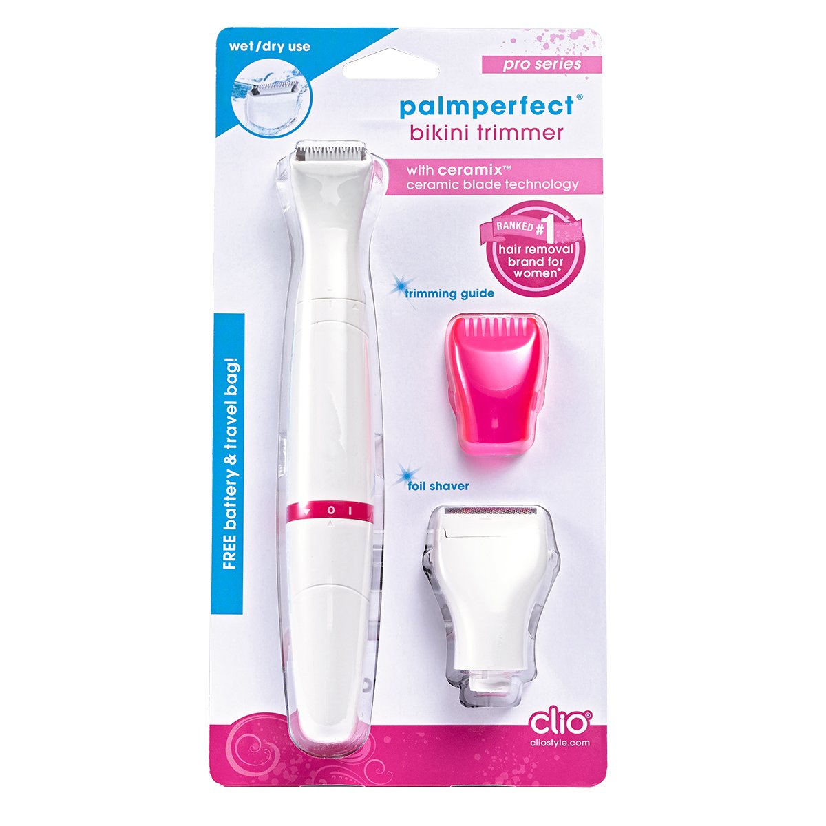 Clio PalmPerfect Bikini Trimming System Shop Razors & blades at HEB